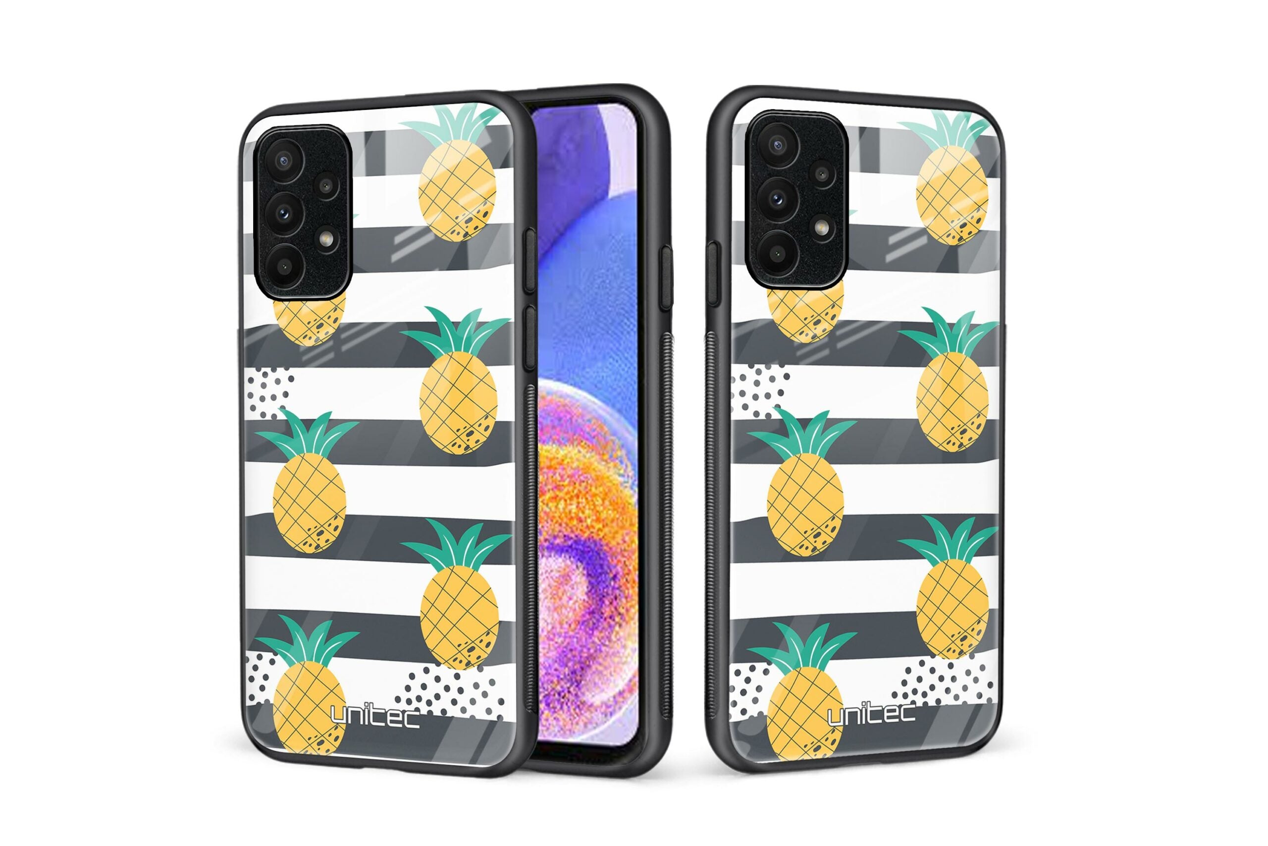 Samsung Galaxy A23 5G Unitec suojakuori, Pineapples