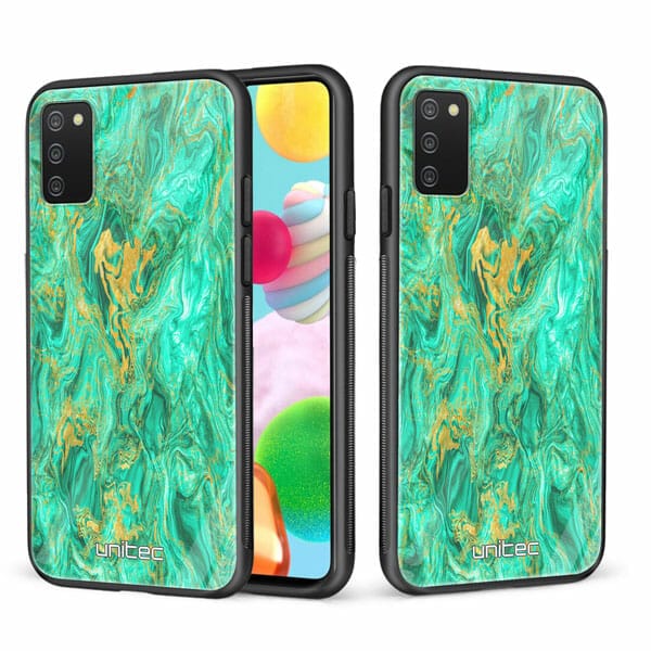 Samsung Galaxy A41 unitec suojakuori 2 Aqua Mint