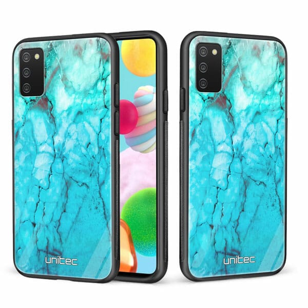 Samsung Galaxy A41 unitec suojakuori 2 Icy Marble