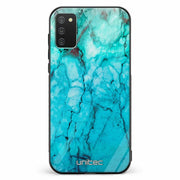 Samsung Galaxy A41 unitec suojakuori Icy Marble