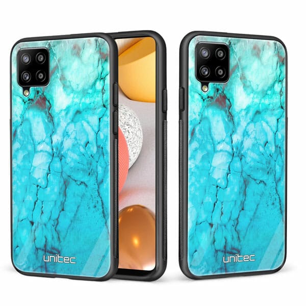Samsung Galaxy A42 5G unitec suojakuori 2 Icy Marble