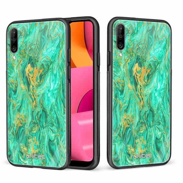 Samsung Galaxy A50 unitec suojakuori 2 Aqua Mint
