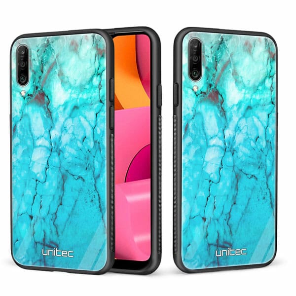 Samsung Galaxy A50 unitec suojakuori 2 Icy Marble