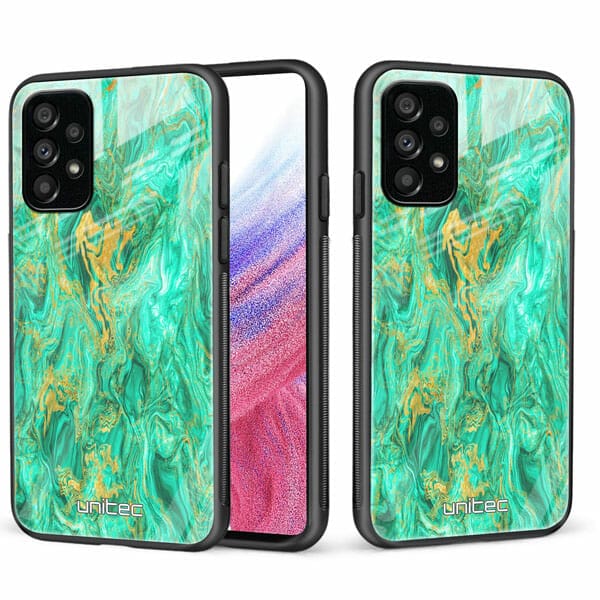 Samsung Galaxy A53 5G Unitec Suojakuori, Aqua Mint