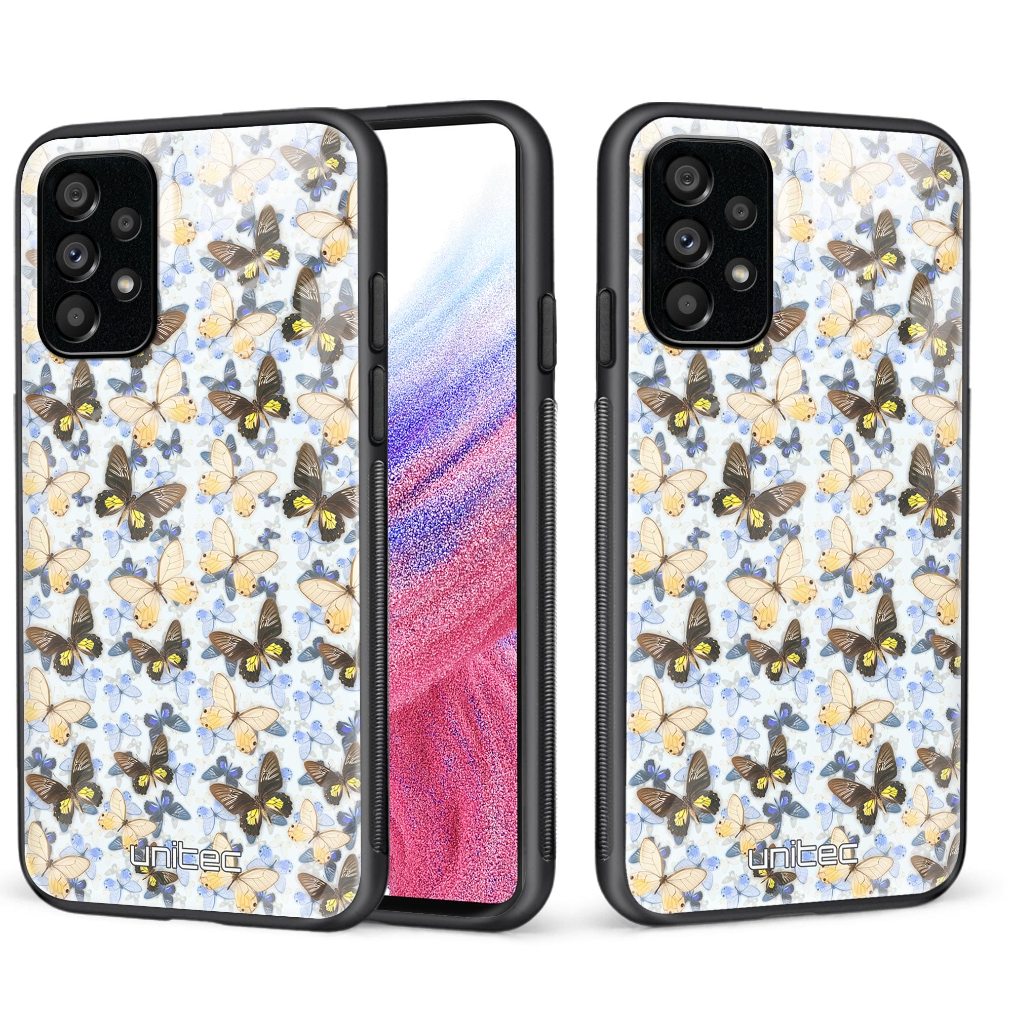 Samsung Galaxy A53 5G Unitec skyddsskal, Fjäril