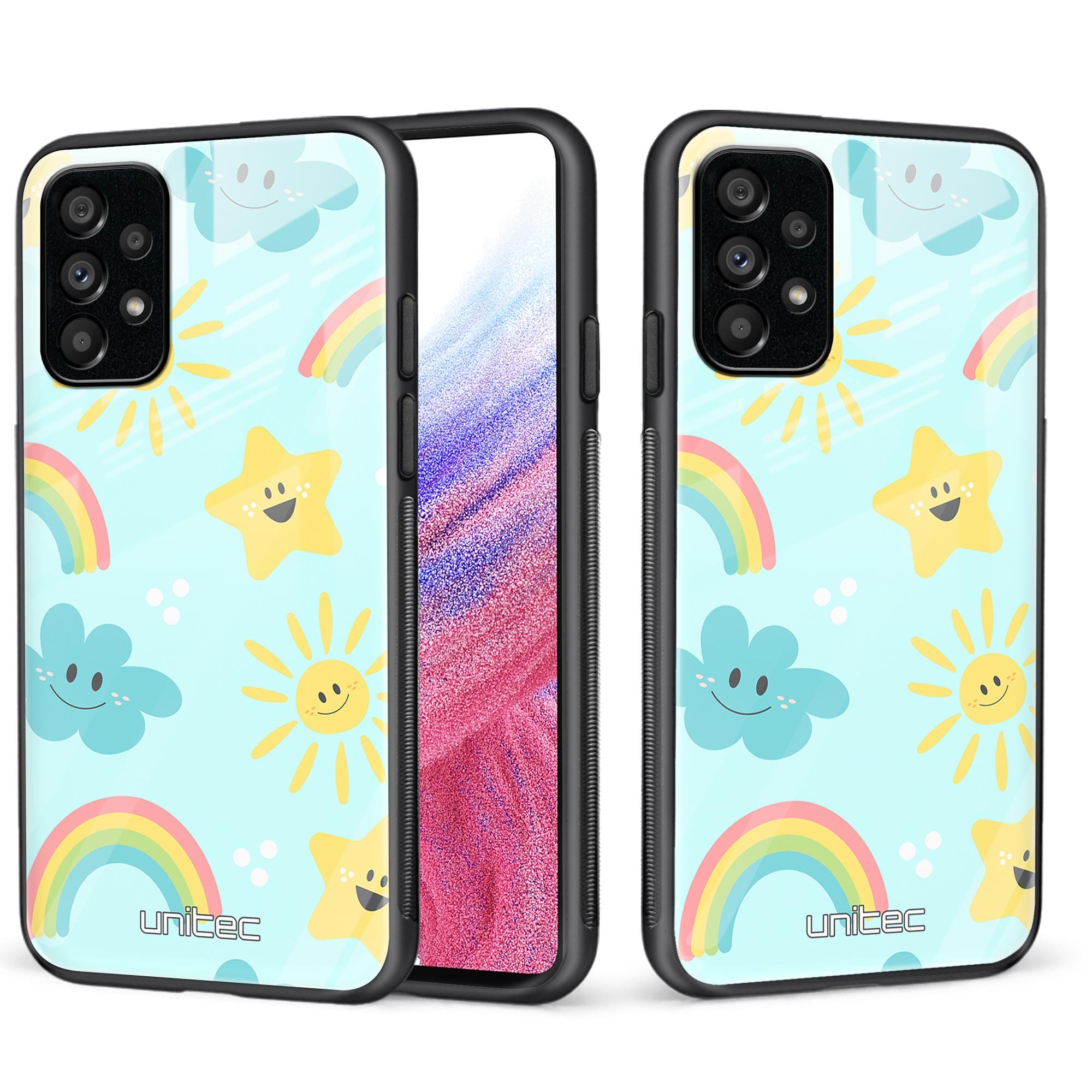 Samsung Galaxy A53 5G Unitec suojakuori, Cute cartoon