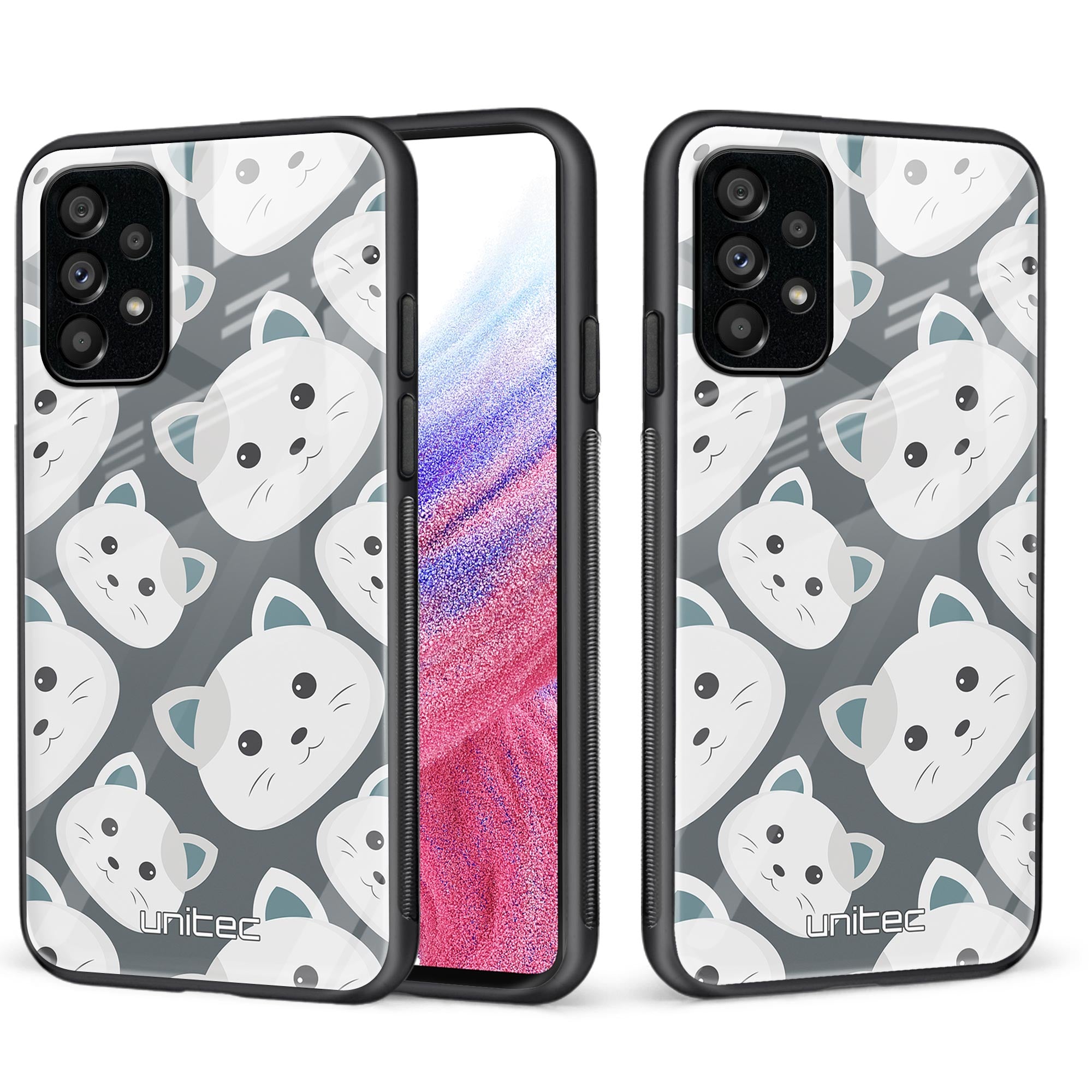 Samsung Galaxy A53 5G Unitec suojakuori, Kittens