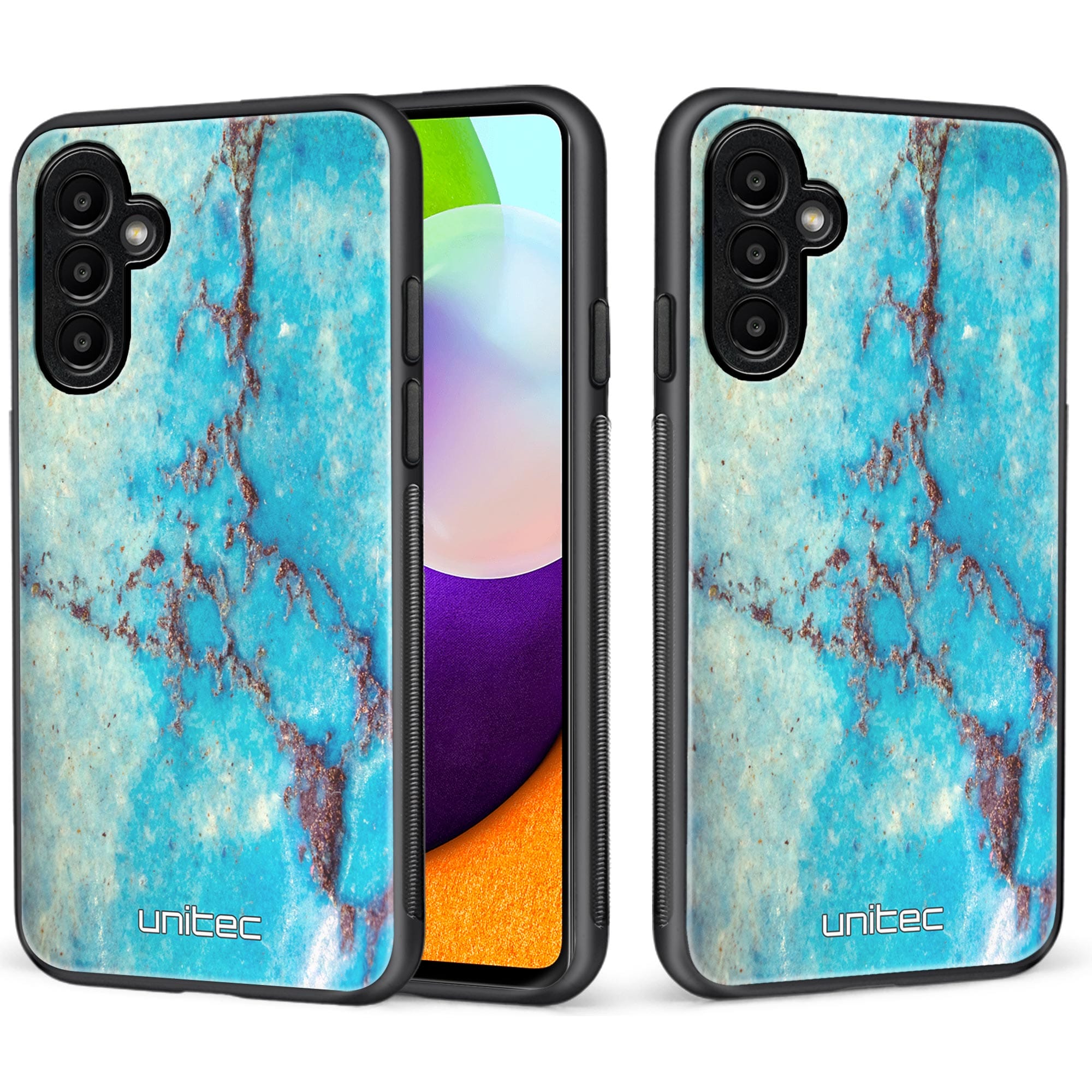 Puhelimen Suojakuori - Turquoise Marble