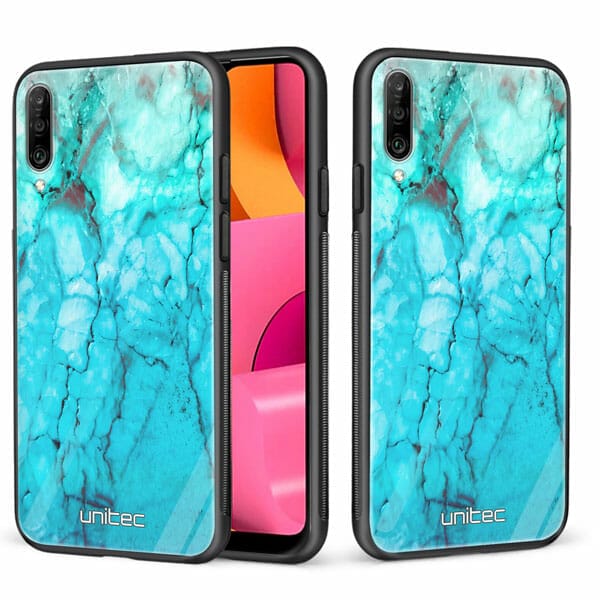 Samsung Galaxy A70 unitec suojakuori 2 Icy Marble