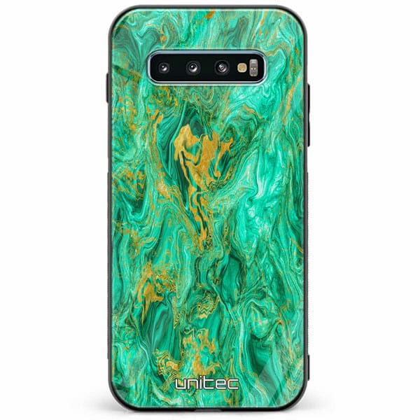 Samsung Galaxy S10 Plus unitec suojakuori Aqua Mint