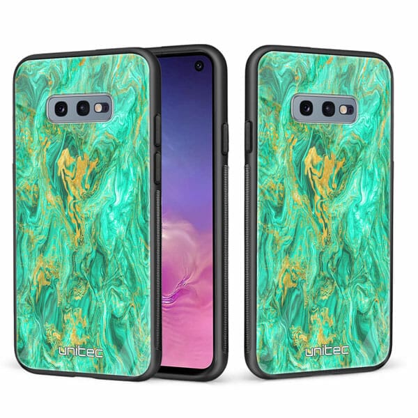 Samsung Galaxy S10e unitec suojakuori 2 Aqua Mint