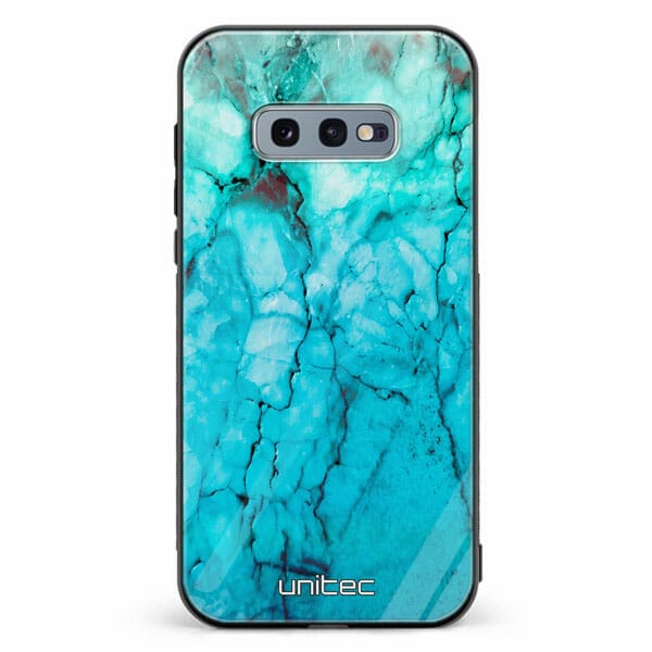 Samsung Galaxy S10e unitec suojakuori Icy Marble
