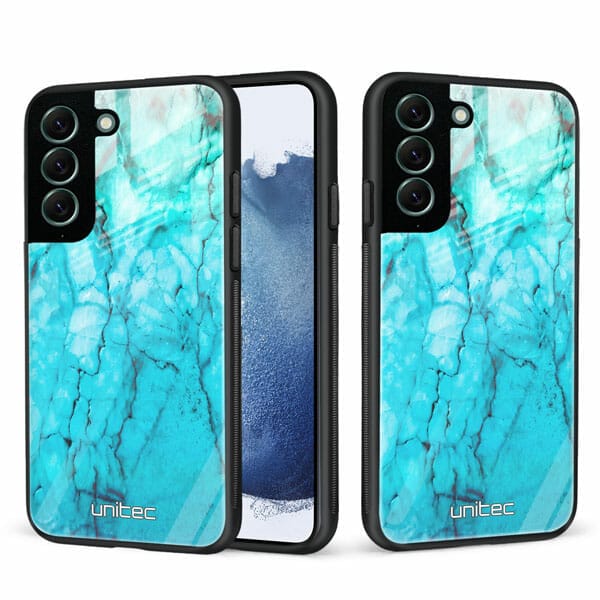 Samsung Galaxy S22 Plus 5G Unitec Suojakuori 2 Icy Marble