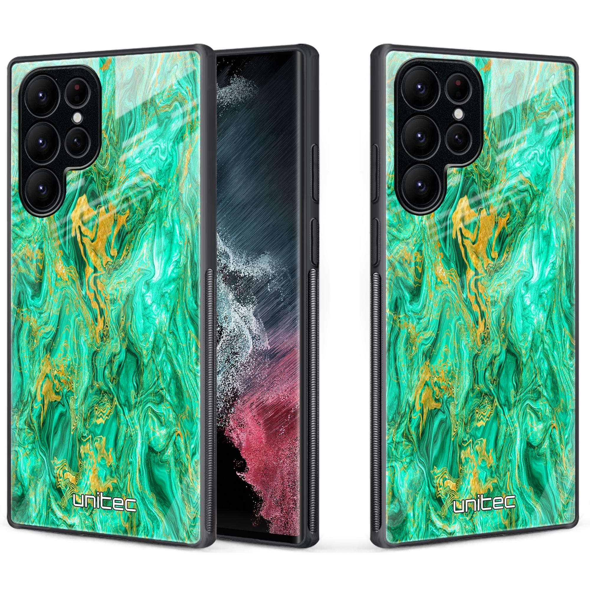 Samsung Galaxy S23 Ultra 5G Unitec Suojakuori, Aqua Mint