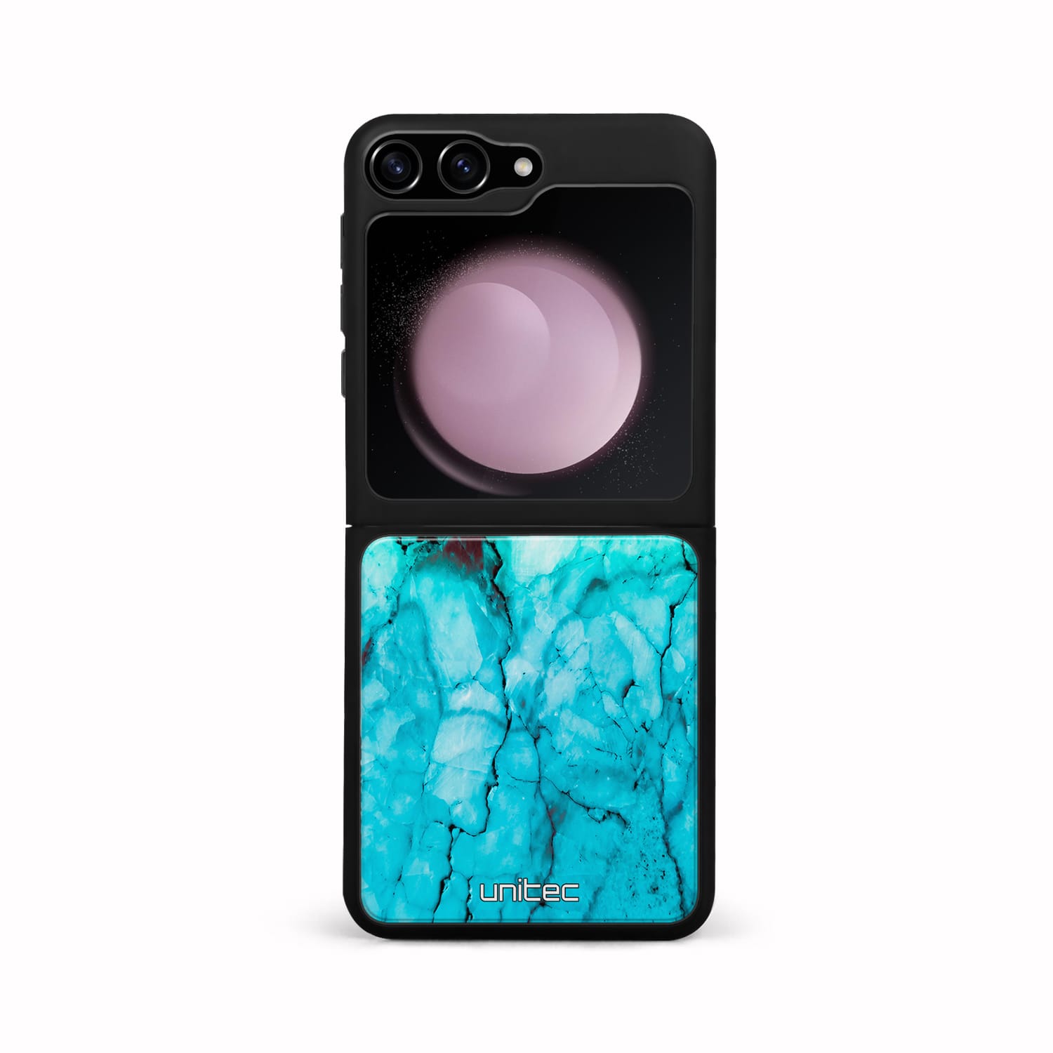 Samsung Galaxy Z Flip 5 Unitec Suojakuori - Icy Marble