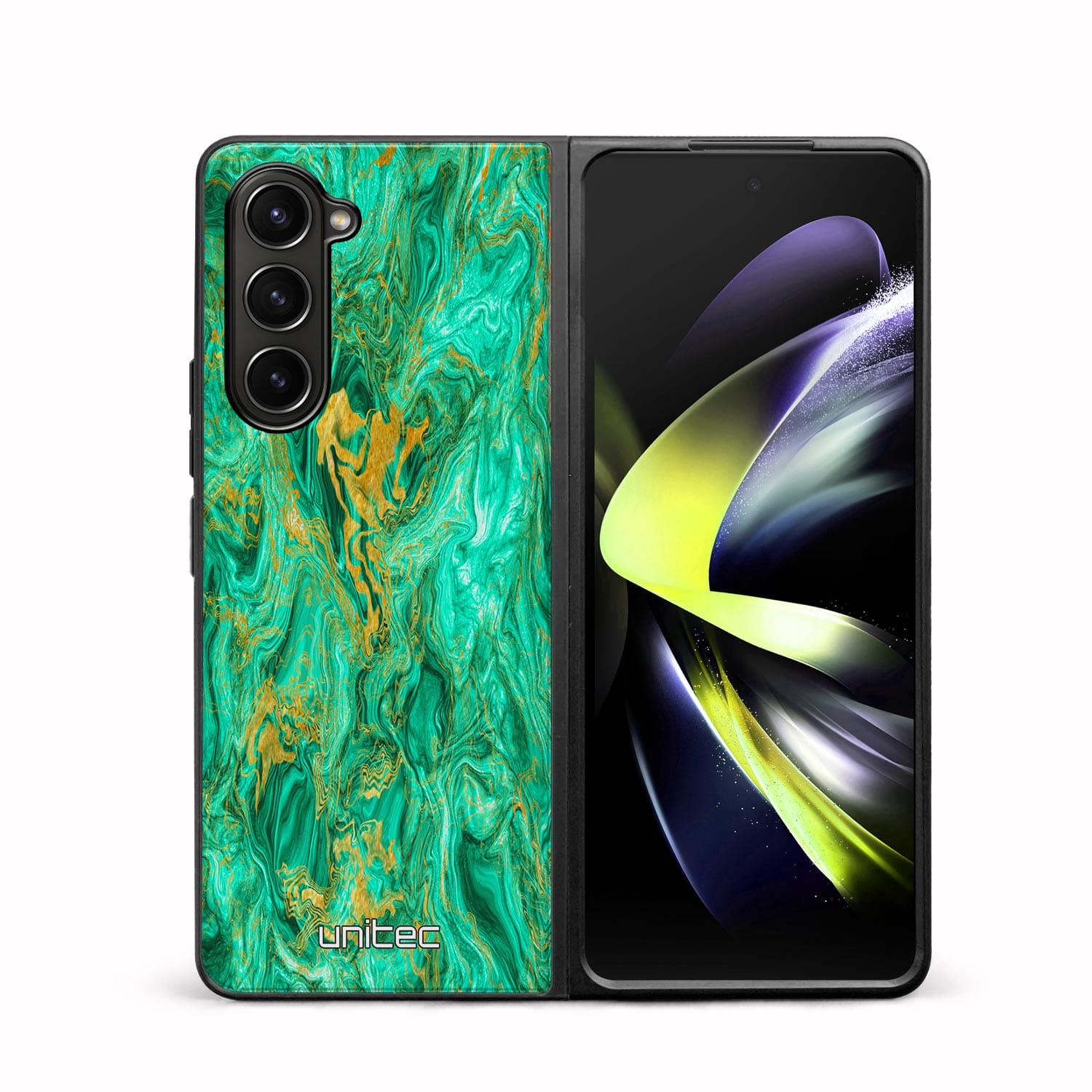Samsung Galaxy Z Fold 5 Unitec Suojakuori - Aqua Mint