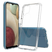 Samsung Galaxy A12 Silikonikuori läpinäkyvä