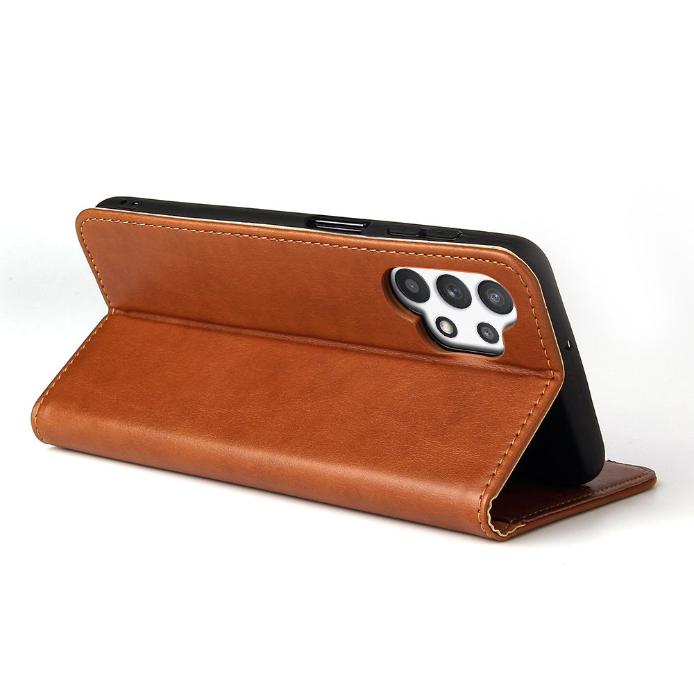 Samsung Galaxy A32 5G Unitec Plånboksfodral Brun