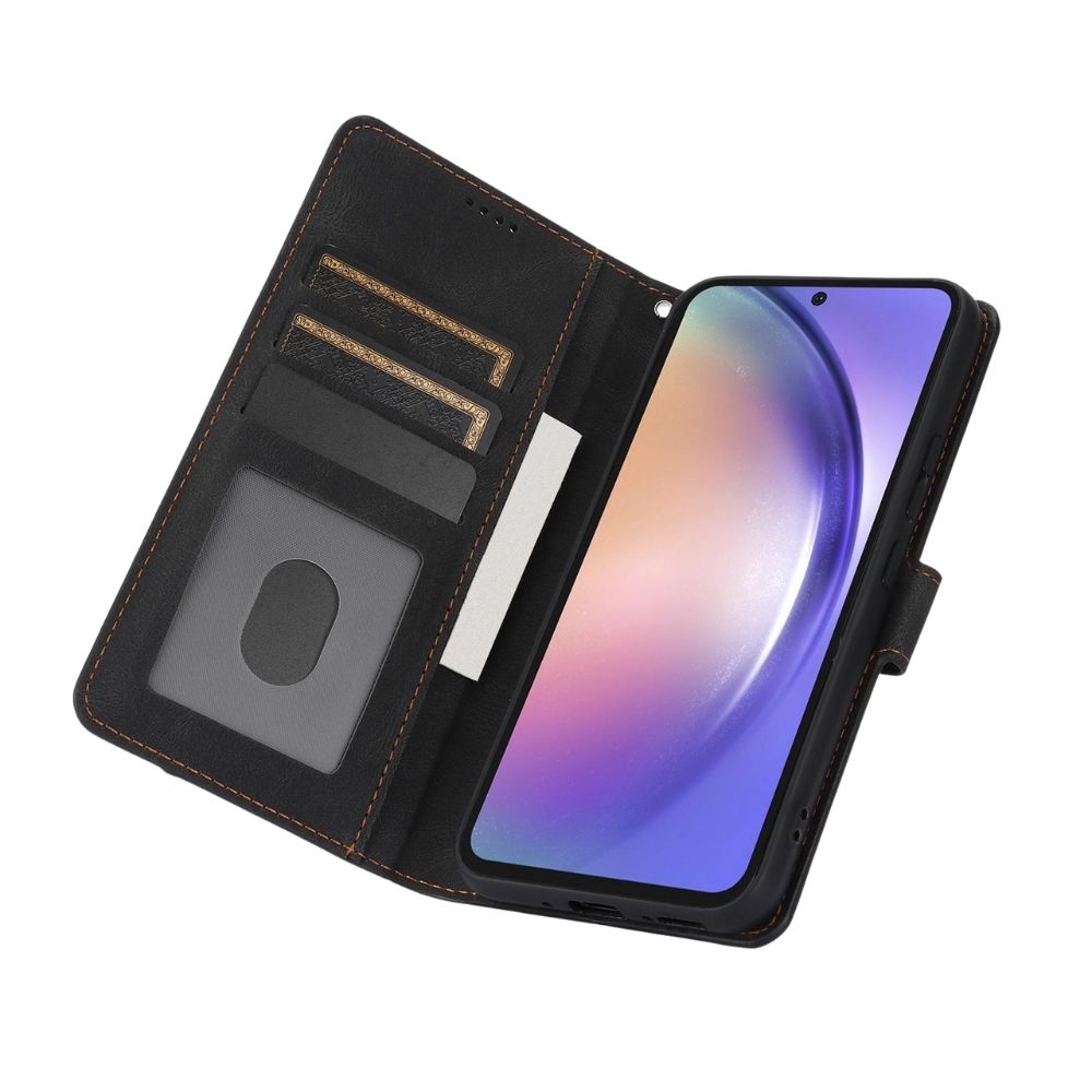 Samsung Galaxy A37 Lompakko suojakotelo - Musta