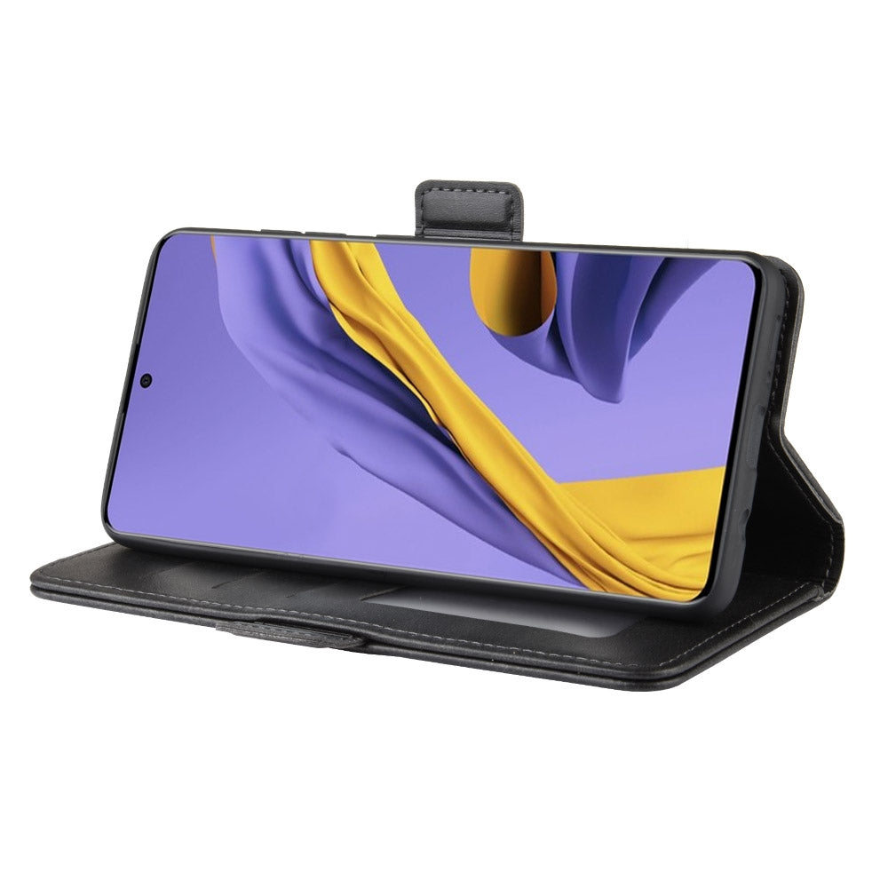 Samsung Galaxy A51 (4G) Lompakko Suojakotelo Musta