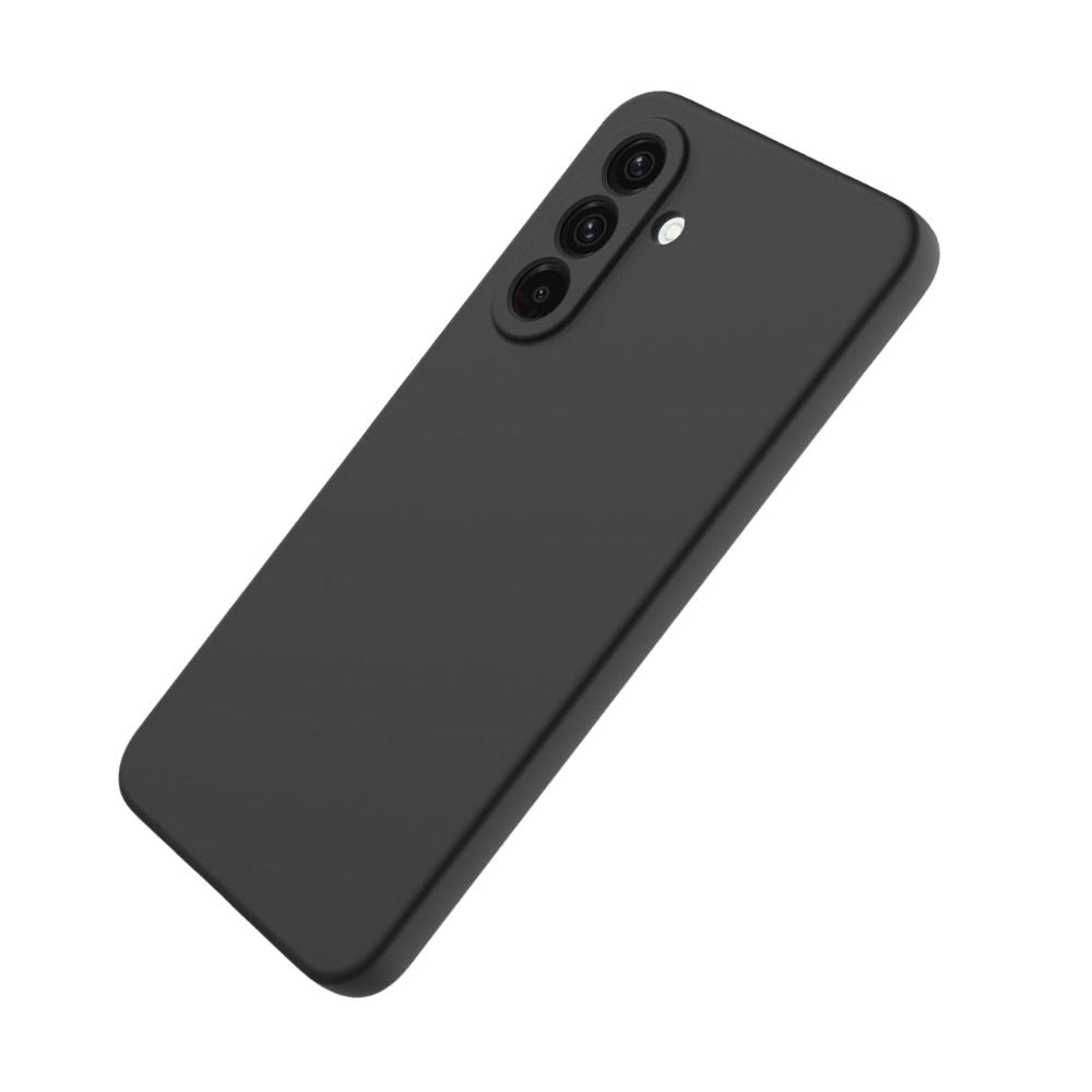 Samsung Galaxy S25 FE 5G Silikoni suojakuori - Musta