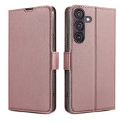 Samsung Galaxy S25 Plånboksfodral - Roséguld