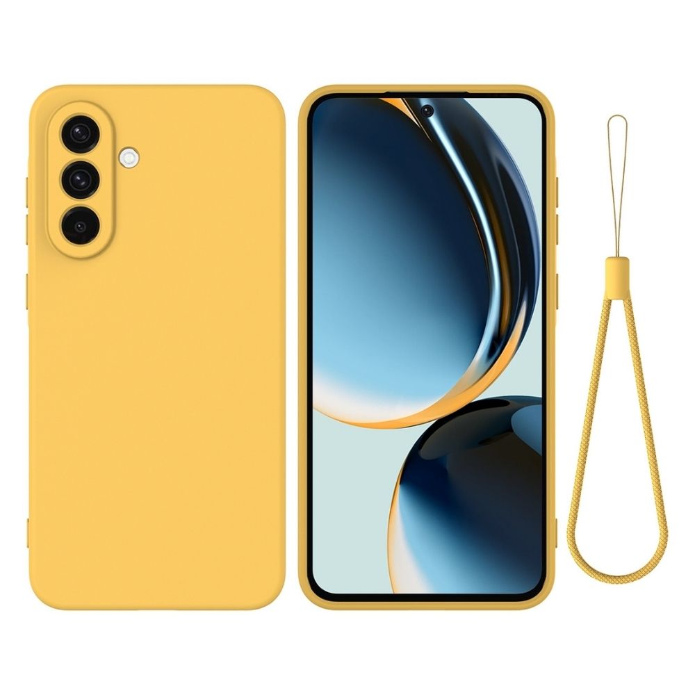 Samsung Galaxy S26 FE 5G Silikoni suojakuori - Keltainen