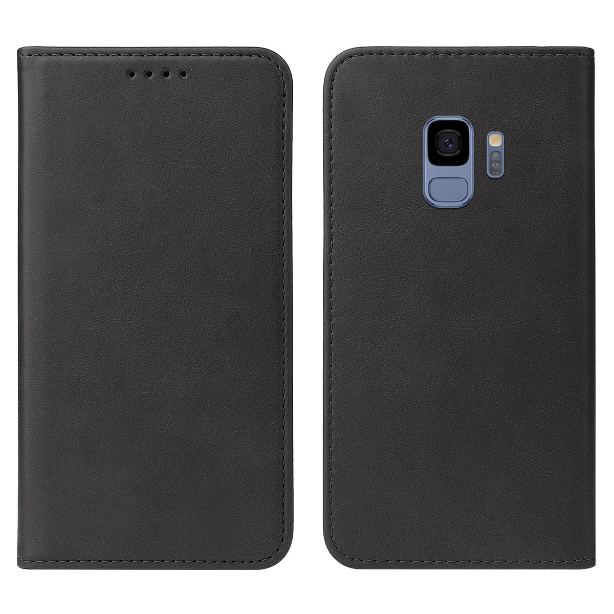 Samsung Galaxy S9 Lompakko suojakotelo musta