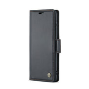 Samsung S10 Plus Unitec Lompakko Suojakotelo Musta