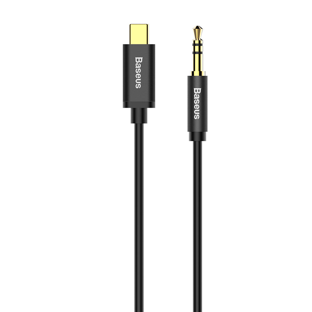USB-C - 3.5mm Kaapeli 1m Musta