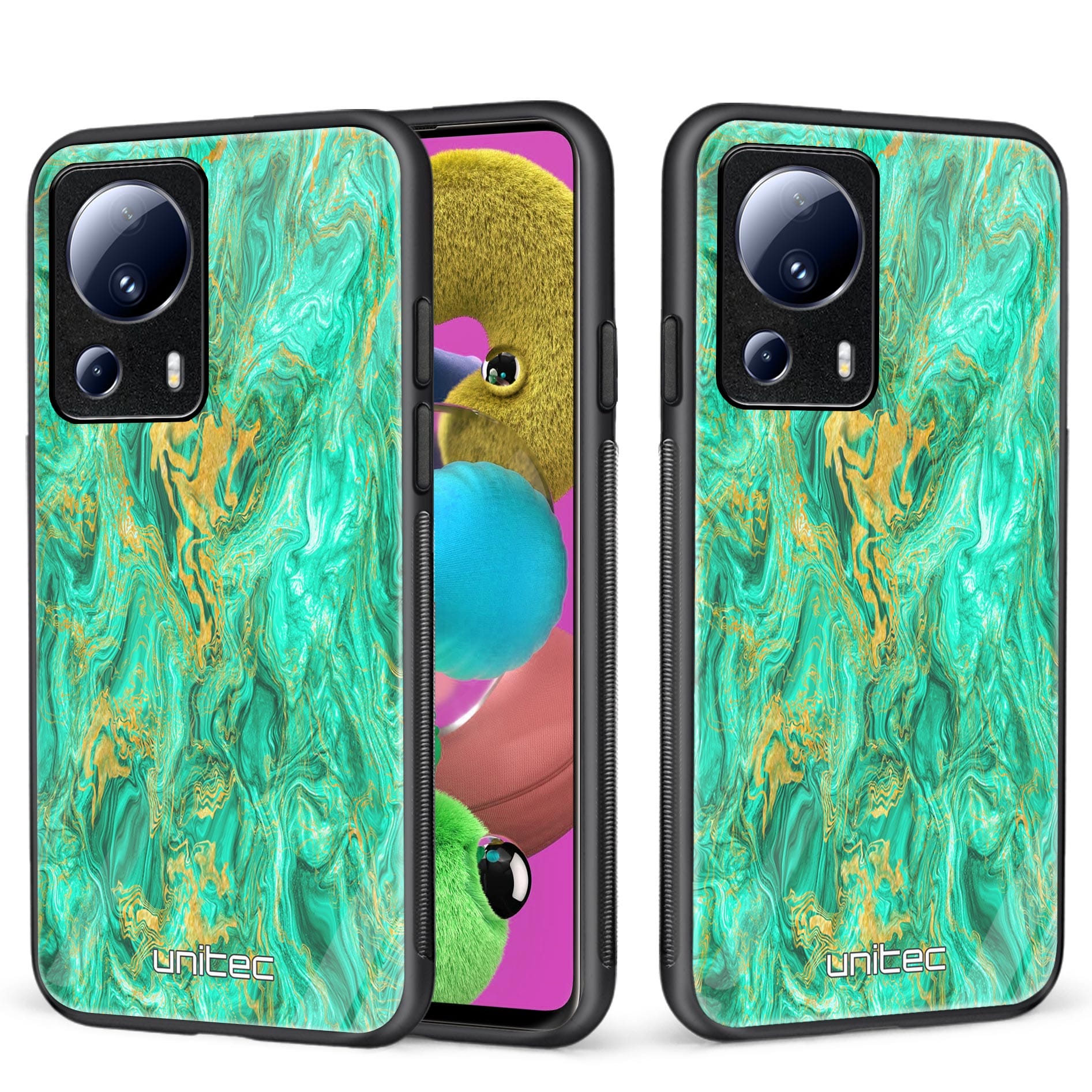 Xiaomi 13 Lite Unitec-skal - Aqua Mint