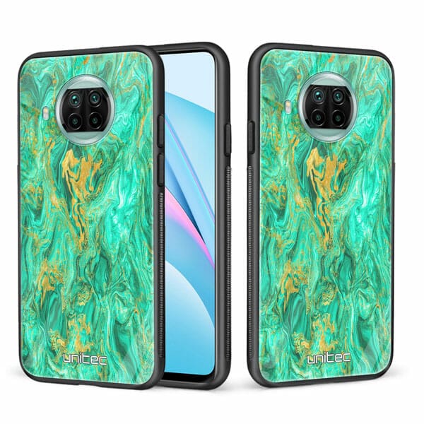 Xiaomi Mi 10T Lite unitec suojakuori 2 Aqua Mint