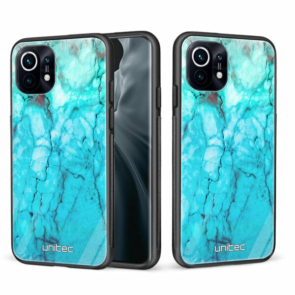 Xiaomi Mi 11 unitec suojakuori 2 Icy Marble