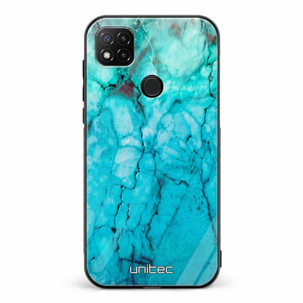 Xiaomi Redmi 9C 9C NFC unitec suojakuori Icy Marble