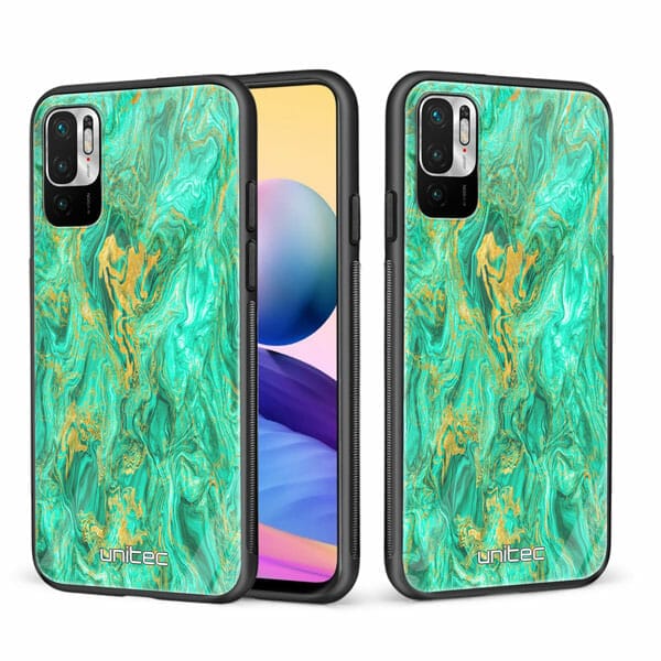Xiaomi Redmi Note 10 5G unitec suojakuori 2 Aqua Mint
