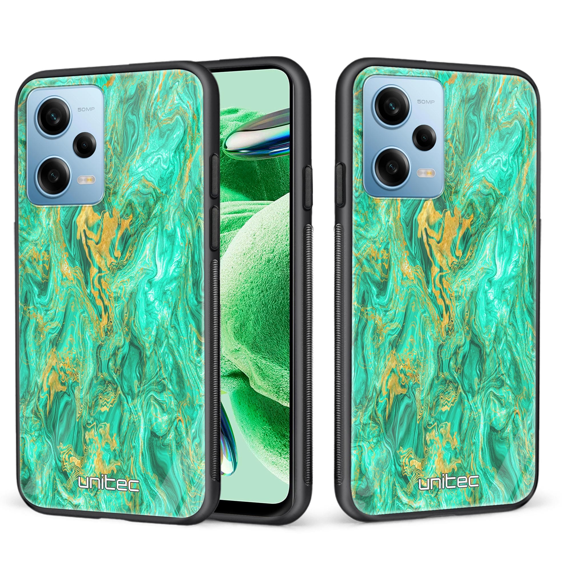 Xiaomi Redmi Note 12 Pro 5G Unitec-skal - Aqua Mint
