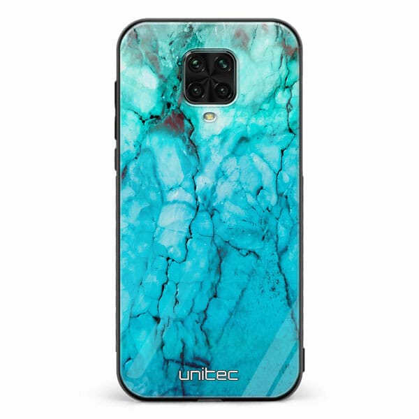 Xiaomi Redmi Note 9 Pro unitec suojakuori Icy Marble