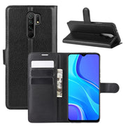 Xiaomi Redmi 9 Plånboksfodral Svart