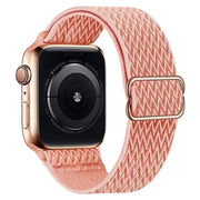 Apple Watch 38/40/41 mm Joustava nailonranneke - Pinkki