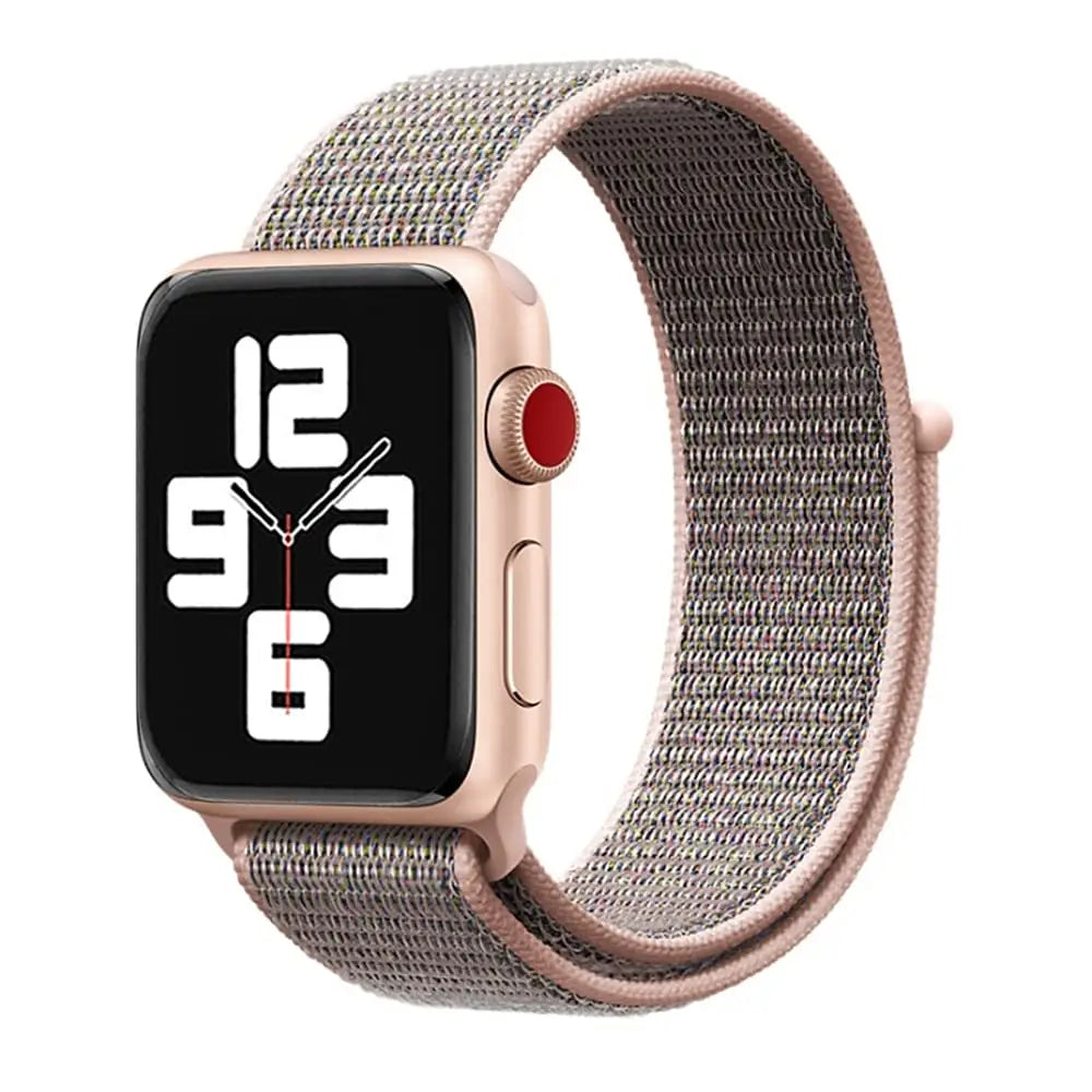 Apple Watch 38 / 40 / 41 mm Nylon ranneke - Roosakulta