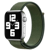 Apple Watch 42 / 44 / 45 mm Nylon ranneke - Army Green