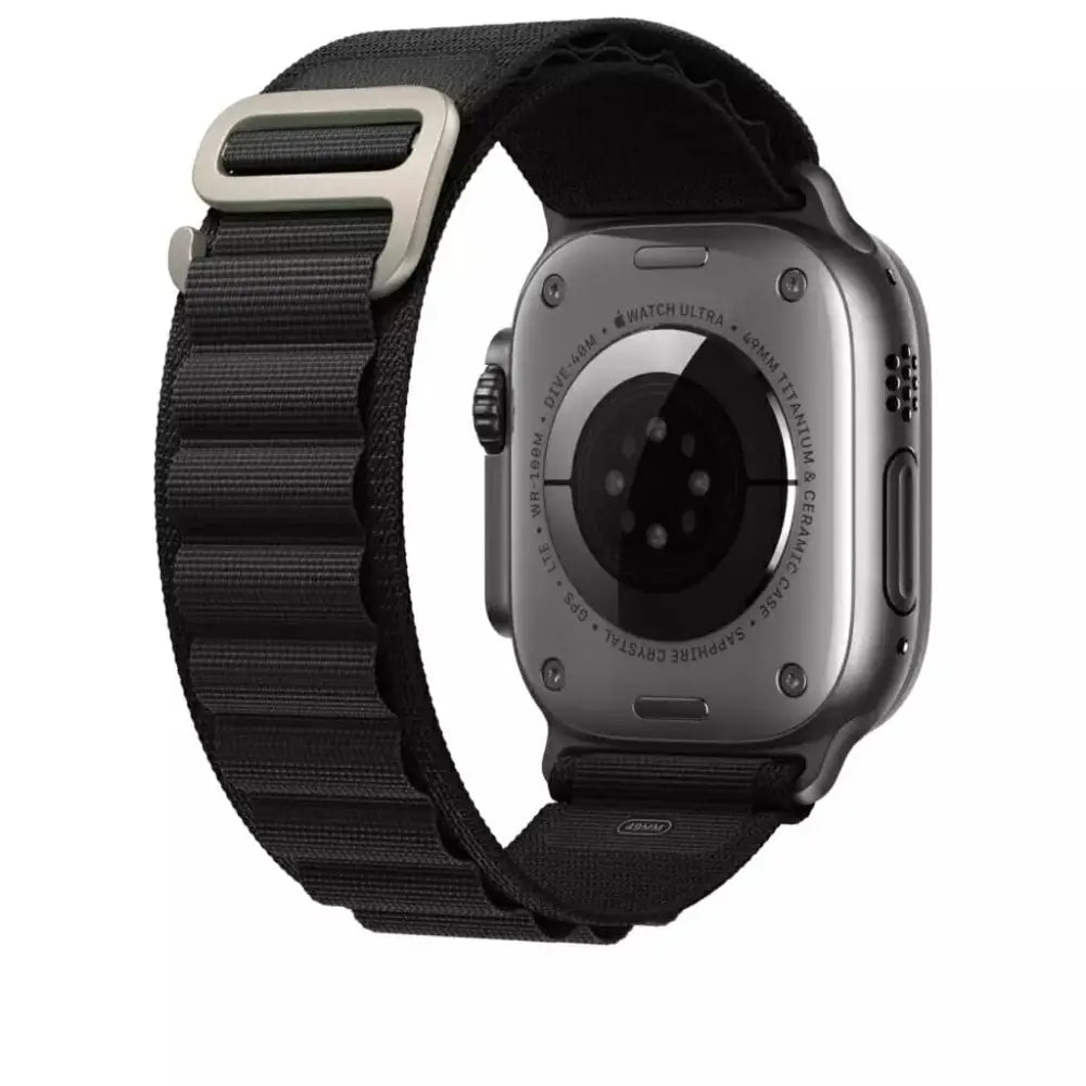 Apple Watch Alpine ranneke 38/40/41 mm - Musta