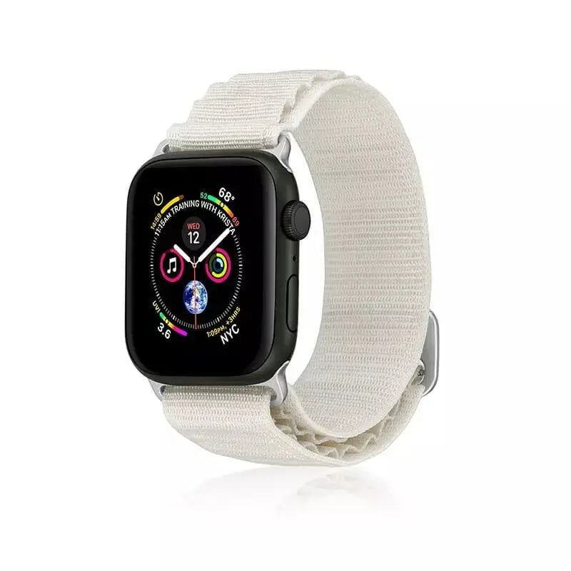 Apple Watch Alpine ranneke 42/44/45/49 mm - Valkoinen