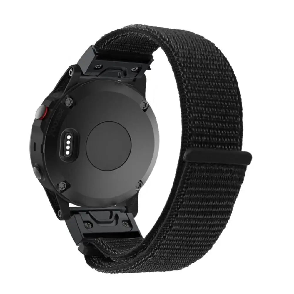 Garmin QuickFit Nailonranneke 26mm - Musta