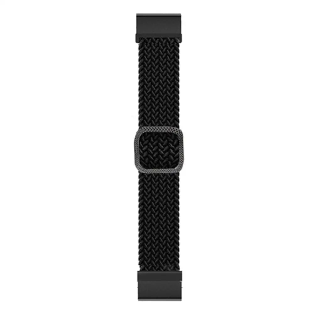 Garmin QuickFit Punottu nailonranneke 26mm - Musta