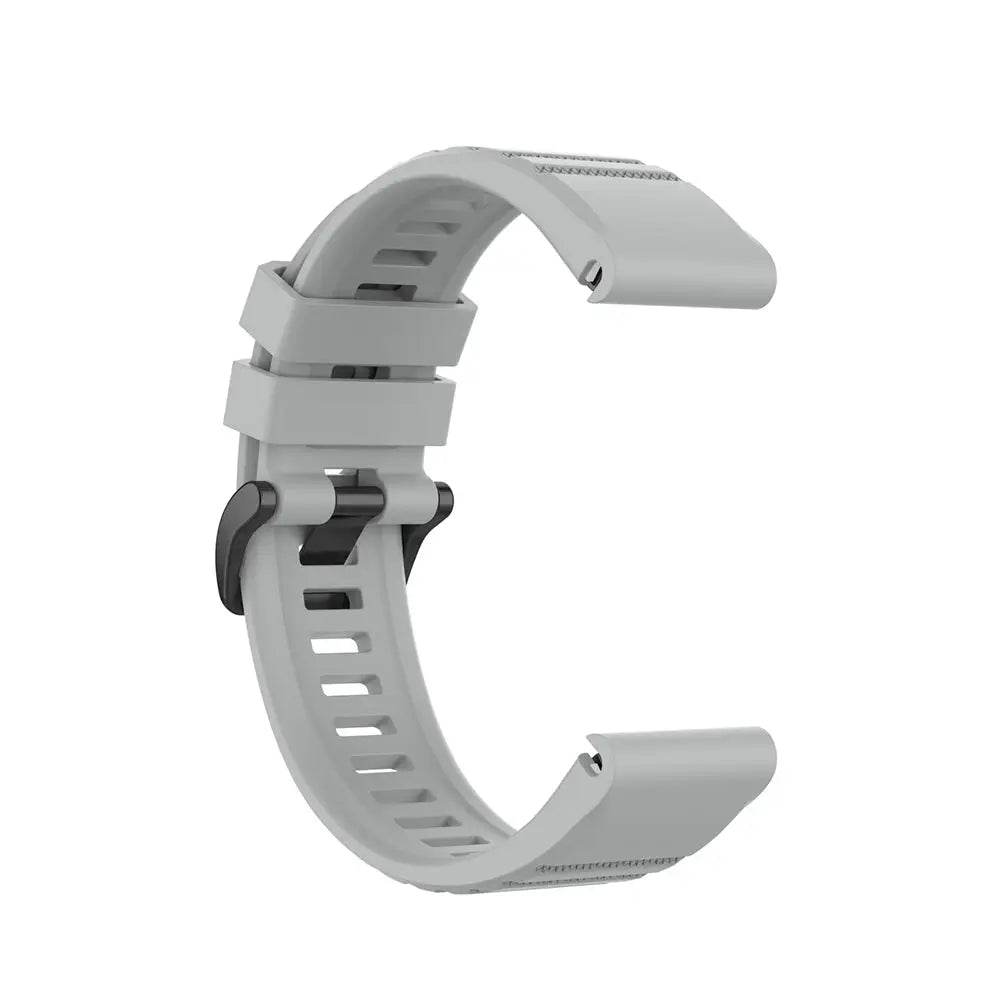 Garmin QuickFit Silikoniranneke 20mm - Harmaa