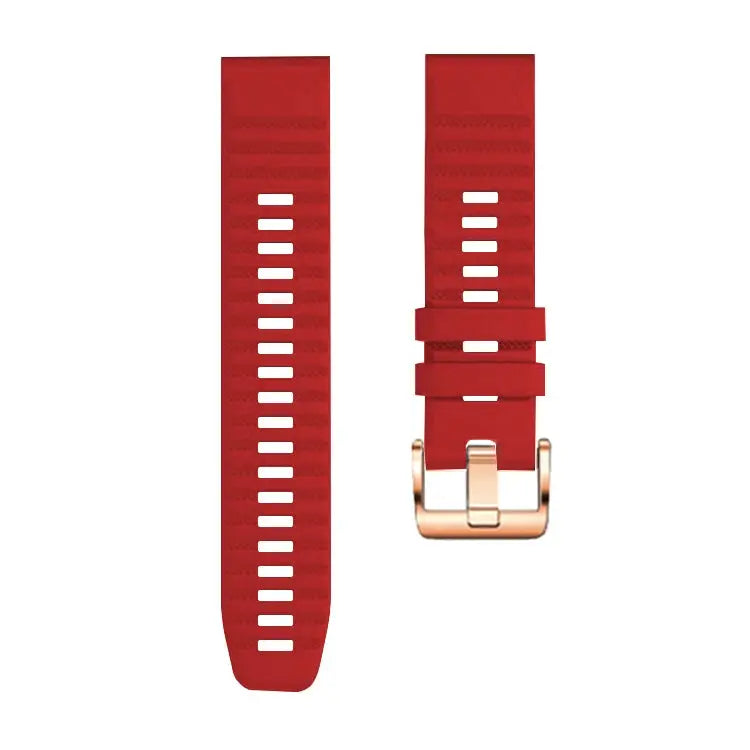 Garmin QuickFit Silikoniranneke 20mm - Punainen