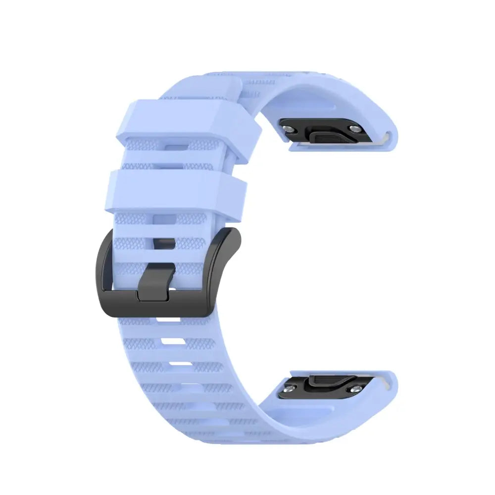 Garmin QuickFit Silikoniranneke 26mm - Vaalean sininen