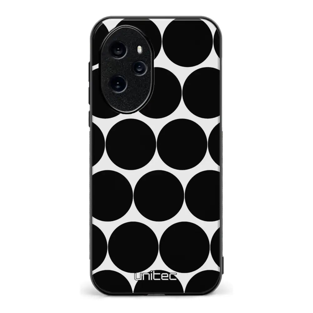 Honor 100 Pro pallo suojakuoret - Musta Pallo - Ei