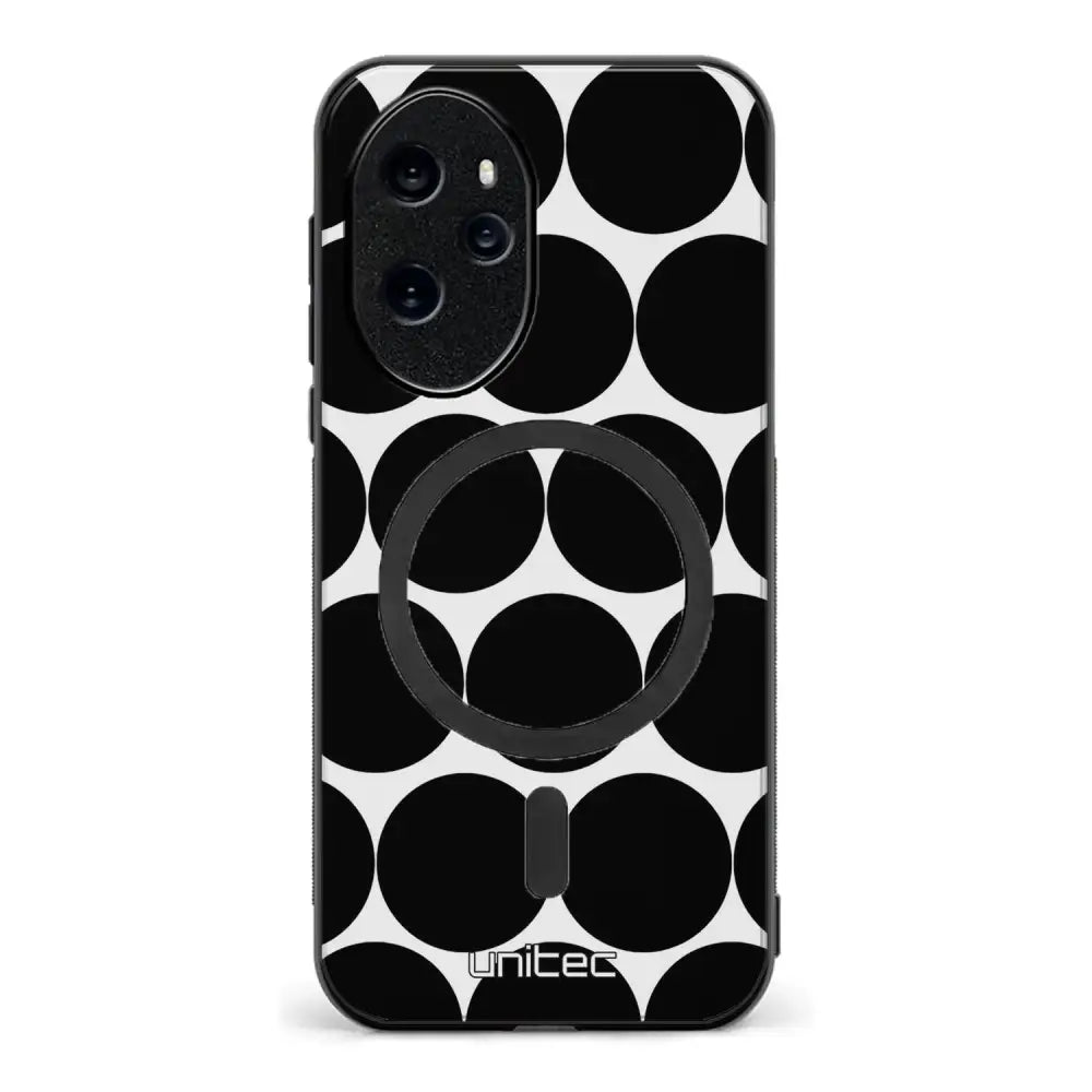 Honor 100 Pro pallo suojakuoret - Musta Pallo